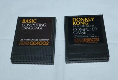 Atari Cartridges | *Vintage* Basic Computing Language Donkey Kong RX8031 CXL4002 - Image 1 of 2