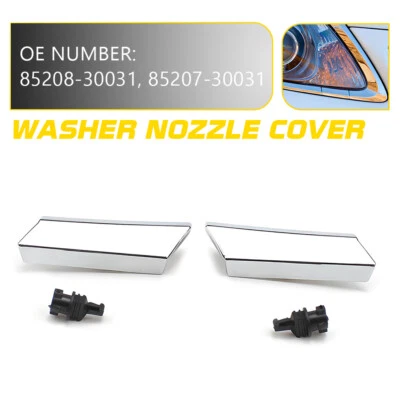 Tapa de cubierta de boquilla de pulverización de arandela de faros A para Lexus GS350 GS460 GS450h 2006-2011 Foto 1 de 4