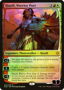 Magic The Gathering MTG HUATLI, WARRIOR POET FOIL Ixalan NM Near Mint - Bild 1 von 1