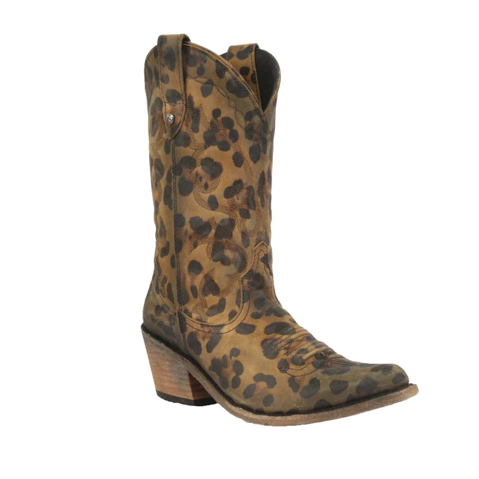 Bota Liberty Negra Damas Cheetah Miel LB-711219 Foto 1 de 1