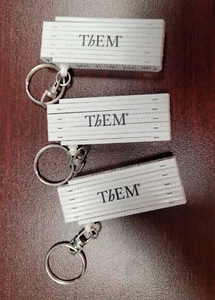 Lot of Three (3) Key Chain Collapsible or Folding Tape Measure 19.5" - Picture 1 of 4