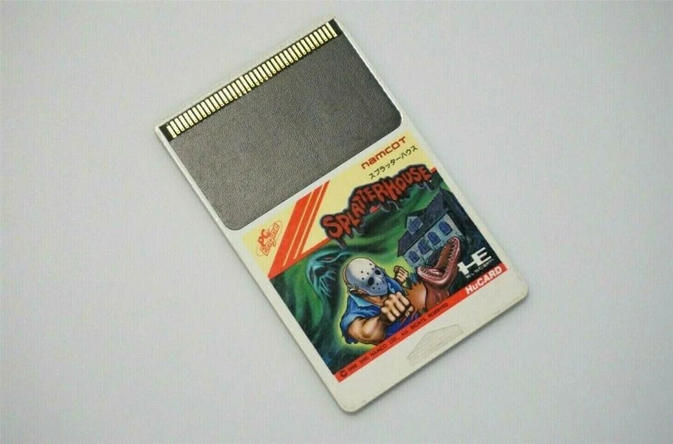 PC Engine CoreGrafx Splatter House Japan NEC Hu-Card game US Seller - Image 1 of 1