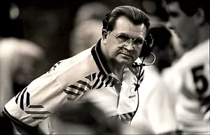 1992 Original Photo by SUN TIMES PHIL VELASQUEZ Chicago Bears coach Mike Ditka - Picture 1 of 2