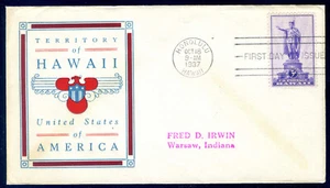 U.S. FDC Hawaii Territorial, Scott 799 - Picture 1 of 2