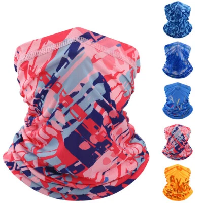 Cooling Neck Gaiter Bandana Face Mask for Men Summer Sun UV Half Face Scarf Mask - Image 1 of 4