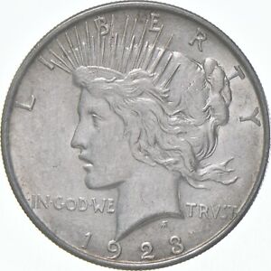 Better - 1923 Peace Silver Dollar - 90% US Coin *243
