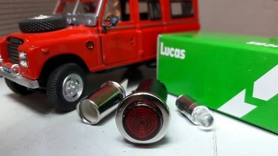 OEM Lucas SPB354 Red LED Illuminated Dash Warning Light Land Rover Series 2a 3  - Image 1 of 3