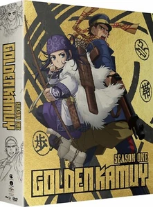 GOLDEN KAMUY: SEASON 1 LIMITIERTE EDITION BLU-RAY + DVD BOX SET OOP [BRANDNEU] - Bild 1 von 2