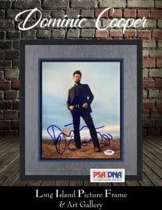 Foto de predicador firmada por Dominic Cooper exhibición enmarcada personalizada ENVÍO GRATUITO PSA de autenticidad - Imagen 1 de 9