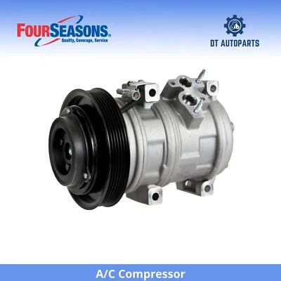 Para 2003-2008 Toyota Matrix A/C Compressor 4 Estações 2004 2005 2006 2007 - Imagem 1 de 4