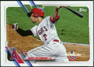2021 Topps Opening Day Base #55 Andrelton Simmons - Los Angeles Angels