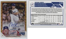 2023 Topps Chrome Gold Wave Refractor /50 Michael Grove #RA-MGR Rookie Auto RC