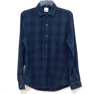 Baldwin Plaid Long Sleeve Shirt Men’s Sz Small The William Button Front - Picture 1 of 4