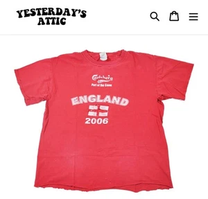 Vintage England Fußball 2006 Trikot Größe L - Bild 1 von 7