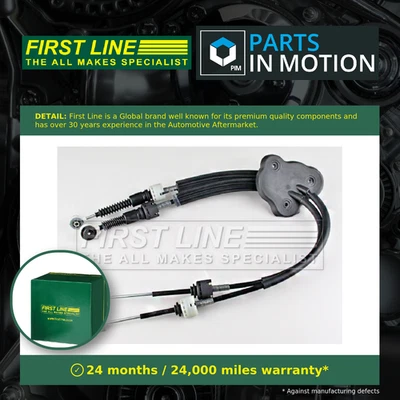 Cable de cambio de marcha compatible con RENAULT FLUENCE L3 1.6D 2014 en R9M402 calidad primera línea Foto 1 de 4