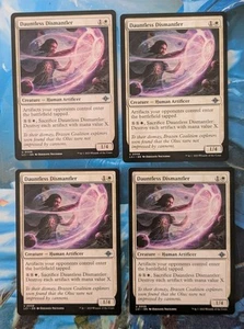 MTG The Lost Caverns Of Ixalan 4 x Uncommon DAUNTLESS DISMANTLER NM - Imagen 1 de 1
