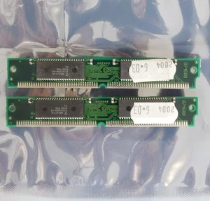 Set 2x Fujitsu 8118165A-60 8MB 16MB kit 60ns 72-pin SIMM EDO RAM - Bild 1 von 2