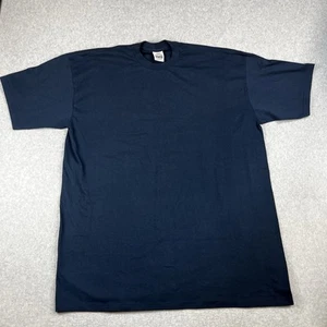 Pro Club Heavy Weight T Shirt Mens 4XLT Tall Navy Blue Cotton Streetwear - Picture 1 of 7