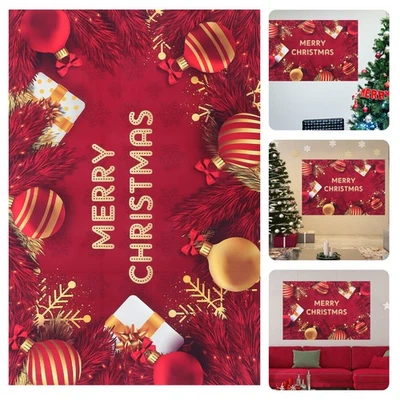 Weihnachten Kulisse Frohe Weihnachten Wandfotografie Hintergrund Heimdekoration - Bild 1 von 4