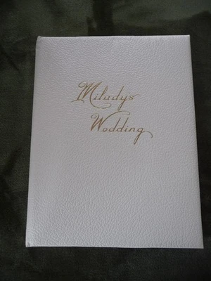  LIBRO DE INVITADOS DE BODA DE MILADY DE COLECCIÓN DE LA SEGUNDA GUERRA MUNDIAL 1944 ILUSTRADOR ANNE ALLENBEN GIBSON  Foto 1 de 4