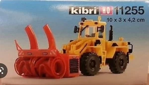 Kibri 11255 H0 - Zettelmeyer Shovel Geel met Schmidt Sneeuwruimer Rood - Bild 1 von 1