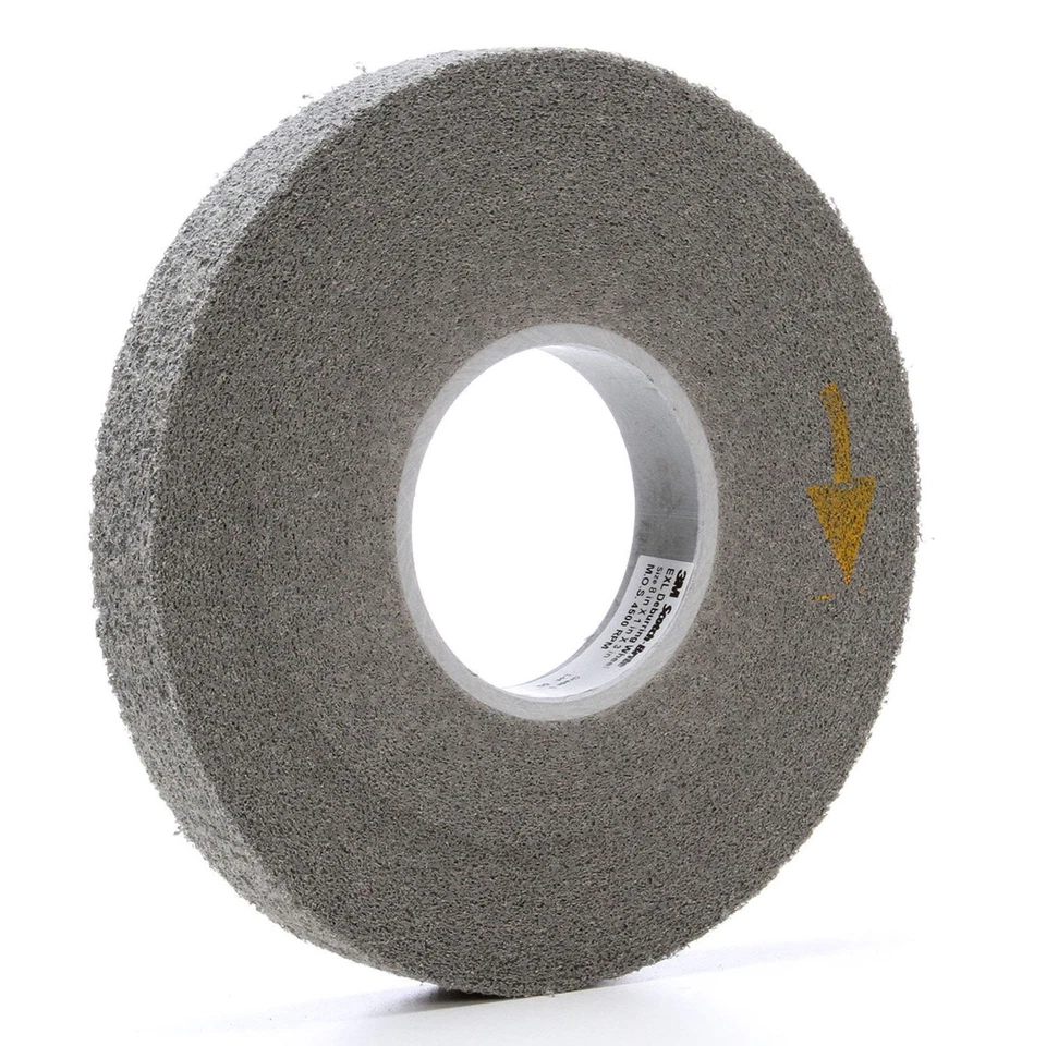 Rueda de desbarbado 3M8482; Scotch-Brite8482; EXL 8" x 1" x 3" 9S FIN silicona Foto 1 de 1