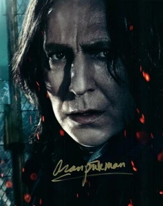 Alan Rickman Autographed 8x10 Photo Signed Picture Pic Nice + COA - Picture 1 of 1