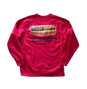 Travis Scott Utopia Merch Circus Maximus Tour Sweatshirt Wells Fargo Size Large - Picture 1 of 5