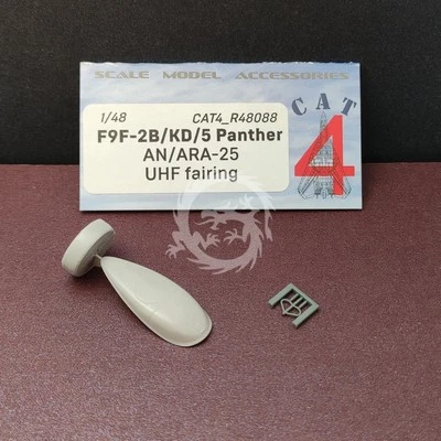 F9F-2B/KD/5 Panther AN/ARA-25 UHF fairing CAT4 R48088 skala1/48 - Immagine 1 di 4