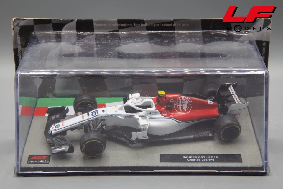 1:43 Sauber C37 2018 Charles Leclerc - F1 Collection - Immagine 1 di 1