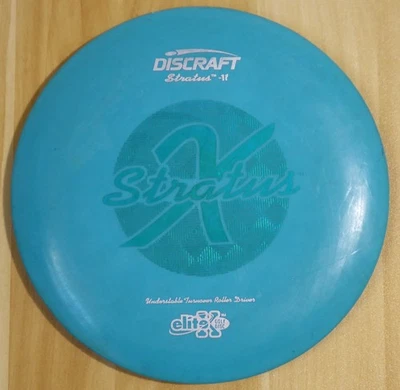 Discraft Elite X Stratus PFN (Blue, 174g) - Understable Turnover Roller Driver - Image 1 of 4