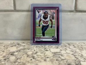 2025 Donruss FB - Purple Press Proof - Ed Reed Texans # 176 - Picture 1 of 2