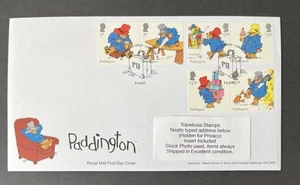 GB 2023 FDC Paddington Bear First Day Cover Stamps With London W2 Pmk - Picture 1 of 1