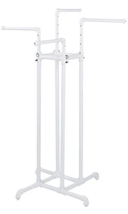 SSWBasics Perchero de 4 vías - Tubo (brazos rectos) - Blanco - Imagen 1 de 1