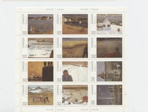 MINIPANE:  CANADA #1016- #1027  FV$3.84 - Picture 1 of 1