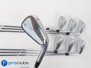 Nice TaylorMade '23 P-7MC 4-PW IRON SET - Modus 120 TX-Flex Steel +1/2" 417620 - Picture 1 of 6