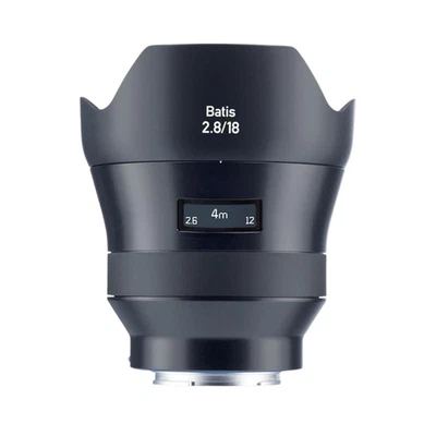 ZEISS Batis 18mm f/2.8 Autofocus Lens Sony E Mount Mirrorless Cameras Black - Image 1 of 4
