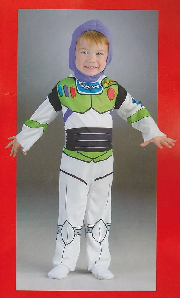 FATO BUZZ LIGHTYEAR Meninos Médio 7-8 Toy Story Disney Pixar Space Ranger NOVO - Imagem 1 de 1