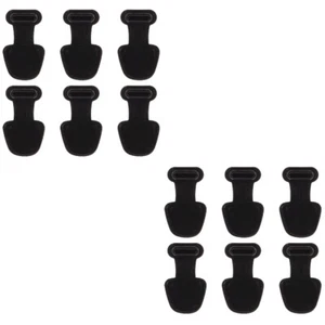  2 Count Type-c Anti-blocking Usb Dust Plug Black Cover Phone Plugs - Zdjęcie 1 z 12