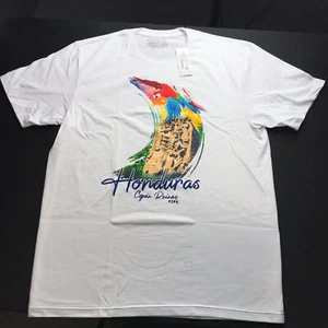 PEPE Camisa Turística de Honduras T-Shirt adulto Mens Womens Unisex Blanca XL - Picture 1 of 2