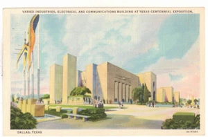 1935 PC: Edificio Texas Centennial de Texas varía industrias/eléctrico/comunicaciones - Imagen 1 de 2
