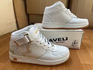 MAKAVELI Branded sneakers, 2Pac shoes, Hi Top vintage basketball hip hop, size 9 - Picture 1 of 20