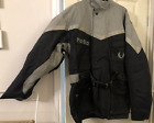 Vintage Belstaff Motorcyle Coat in Black & Silver with Removable Lining