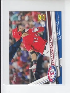 2017 Topps Mini NOMAR MAZARA RC CUP Blue Parallel /10 Rangers #233 - Picture 1 of 2