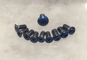 Juego de 10 piezas de cuchillos de bolsillo Torx azules para Spyderco tenaz resiliencia - Imagen 1 de 12