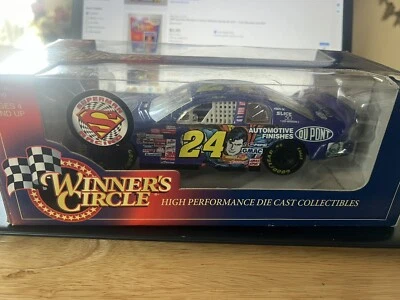 Jeff Gordon #24 Super Man Dupont NASCAR Die-cast 1:24 New in the Box - Image 1 of 2