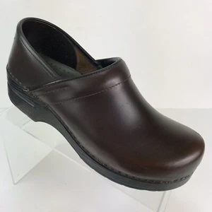 Dansko Mujer Talla 41 Clásico Zueco Cuero Marrón Ocupación Enfermera Zapato Confort Usado en Excelente Condición - Imagen 1 de 12