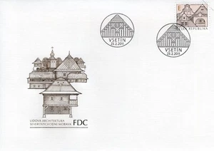 CZECH REPUBLIC 2011 Folk Architecture  FDC6026 - Picture 1 of 1