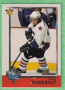 1998-99 Bowman CHL #96 David Thibeault Victoriaville Tigres Pre-Rookie