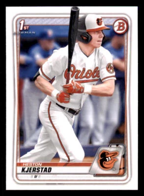 2020 Bowman Draft 1st Edition #BD122 Heston Kjerstad - Image 1 of 2